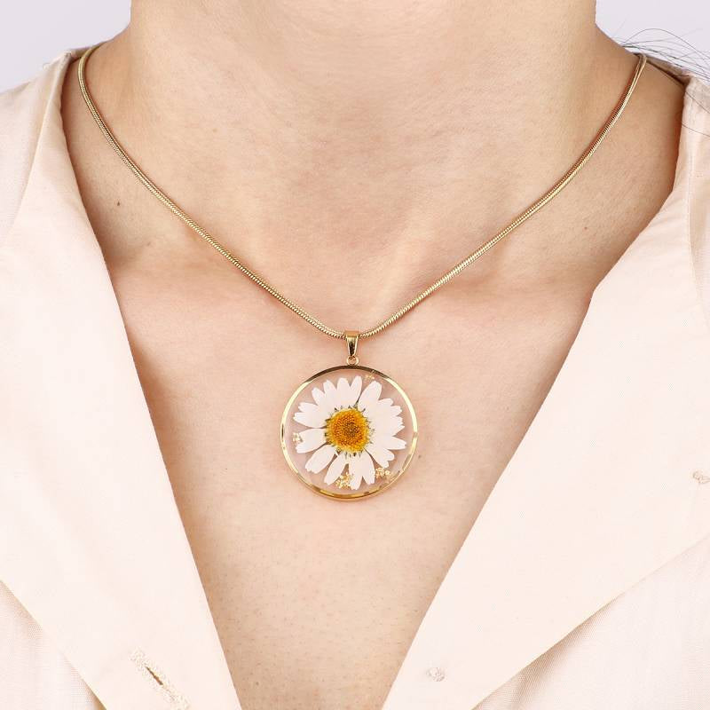 Forever Bloom Birth Flower Pendant