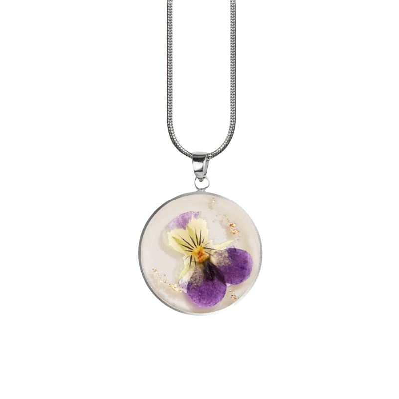 Forever Bloom Birth Flower Pendant