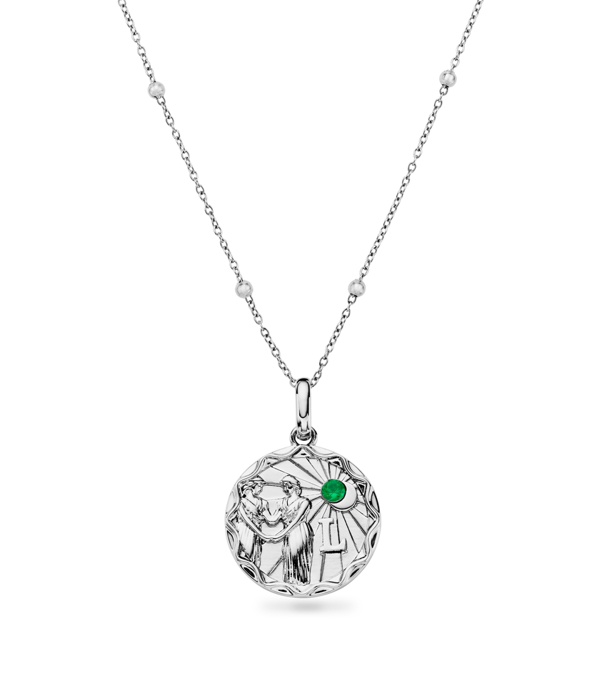 Custom Zodiac Coin Necklace