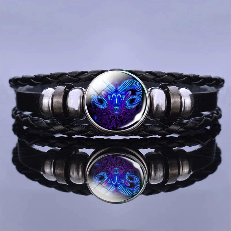 Personalized Bracelet With Zodiac Sign
