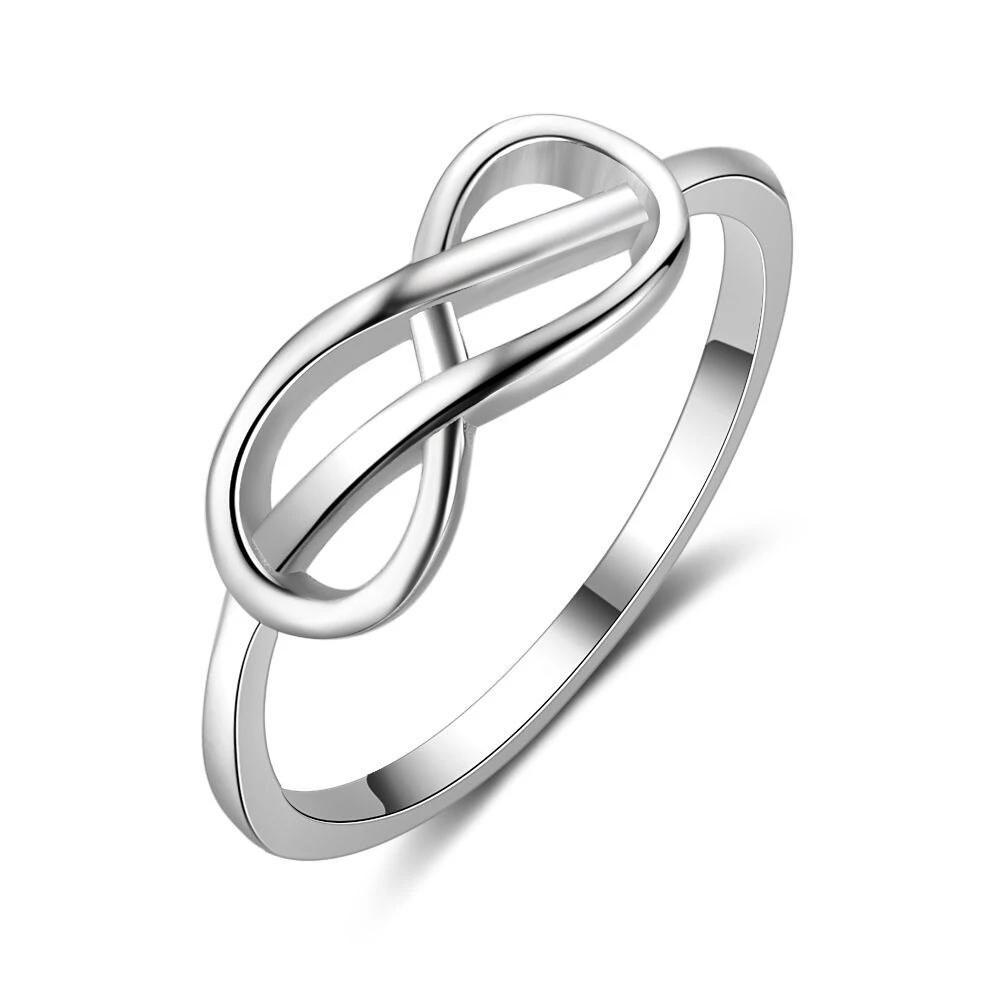 Solid 925 Sterling Silver Ring For Woman Trendy Ring